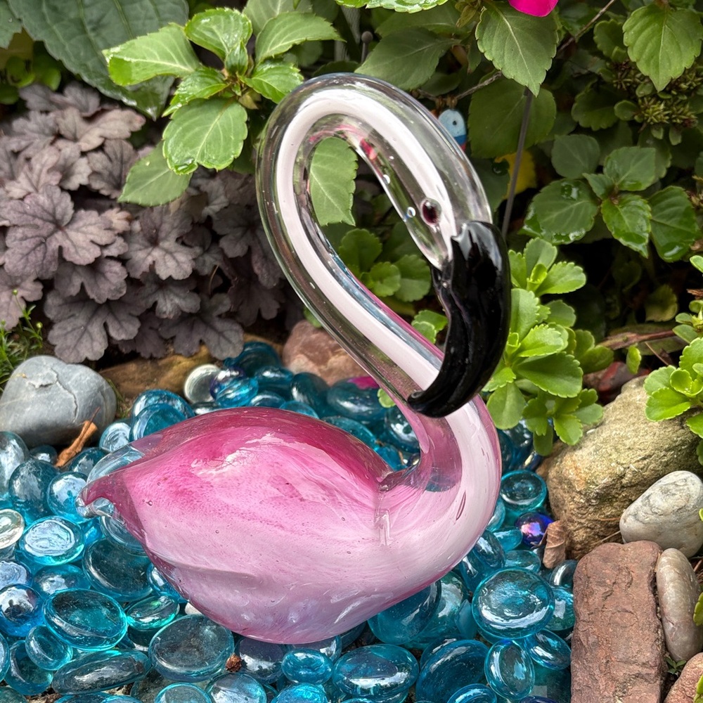 Glass flamingo 🦩